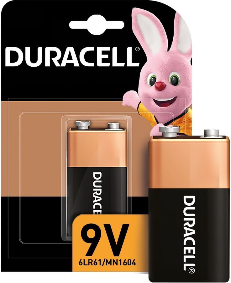 Батарейка DURACELL Basic 6LR61/6LF22/6LP3146 MN1604