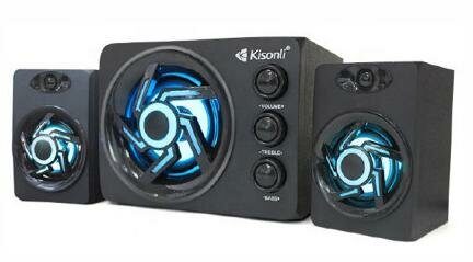 Колонки Kisonli 2.1 chanel TM-8000A BT/FM/TF/USB